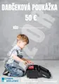 Darčeková poukážka v hodnote 50 eur