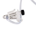 Prípravok SPRAY má dve polohy umiestnenia trysky, pre kotúče s Ø 100 a 125 mm
