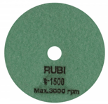 Flexibilný diamantový leštiaci kotúč RUBI 100 mm #1500 pre suché leštenie (Ref.: 62975)