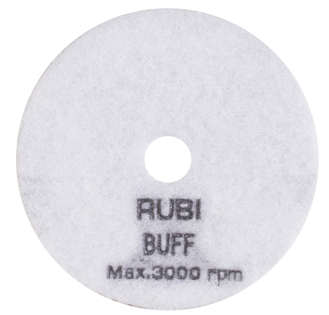 Flexibilný diamantový leštiaci kotúč RUBI BUFF 100 mm pre suché leštenie (Ref.: 62977)