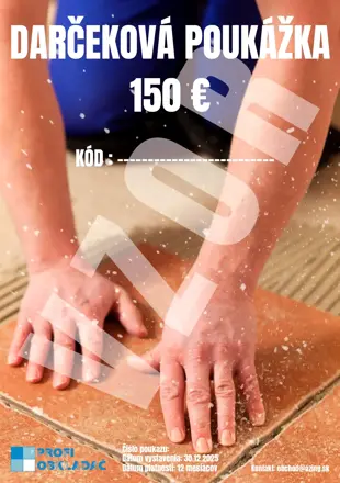 Darčeková poukážka - 150 EUR