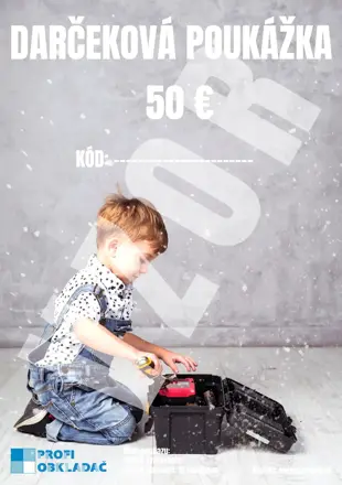 Darčeková poukážka - 50 EUR