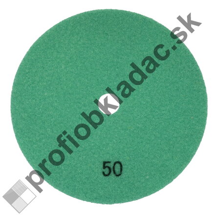 Diamantový leštiaci kotúč DEDRA 150 mm #50 pre suché leštenie (Ref: H15H0050)