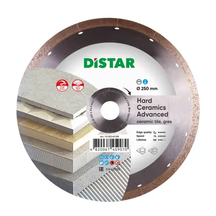 Diamantový kotúč DISTAR 1A1R 250 HARD CERAMICS ADVANCED (Ref: 11120349019)