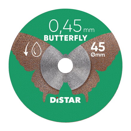 Diamantový kotúč DISTAR 45x0,6x9,6H BUTTERFLY bez príruby (Ref: 11120159036)