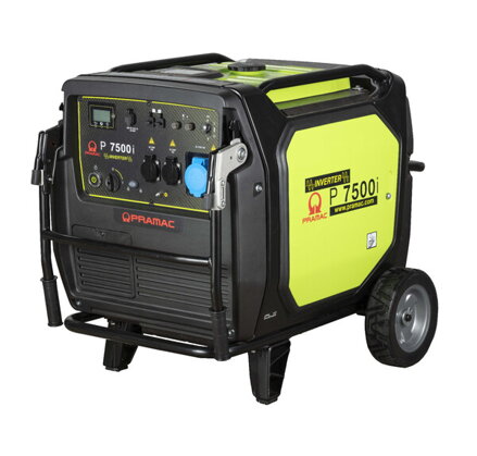 Jednofázová elektrocentrála Pramac P7500i s invertorom - výkon 7,0 kW (Ref: PF752SXB000)