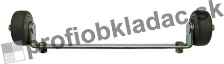 Transportné kolieska pre rezačky Kaufmann TopLine s dvojitým vedením (Ref: 10.441.02)