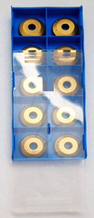 Sada - KAUFMANN rezné kolieska PROFI 22 mm TiN (zlaté) (Ref: 10.980.29)