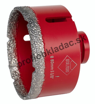 Diamantová korunka RUBI DRYGRES 80 mm (Ref: 57904)