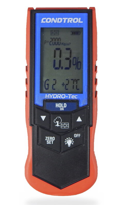 Vlhkomer Condtrol Hydro Tec pre meranie vlhkosti stav. materiálov (Ref: C314006) Vlhkomer Condtrol Hydro Tec pre meranie vlhkosti stav. materiálov (Ref: C314006)
