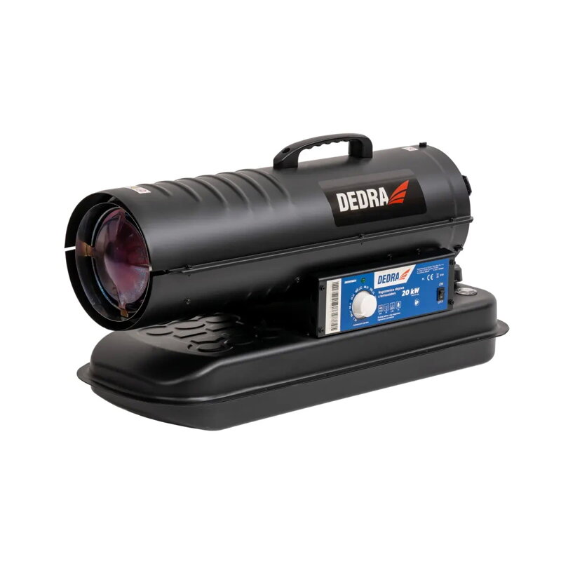 Naftový ohrievač vzduchu DEDRA 20 kW s termostatom (Ref: DED9950A)