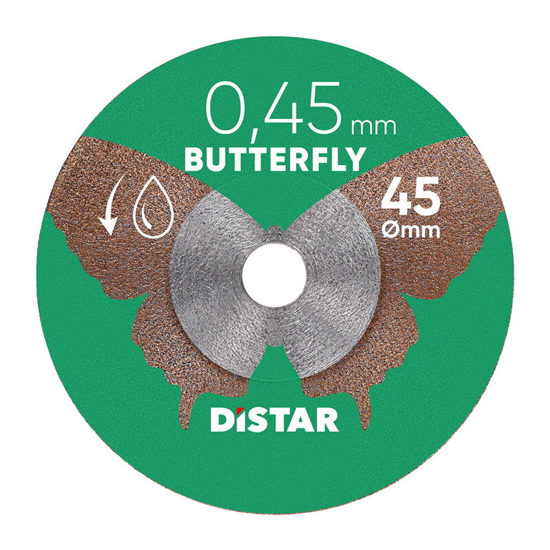 Diamantový kotúč DISTAR 45x0,6x9,6H BUTTERFLY bez príruby (Ref: 11120159036)