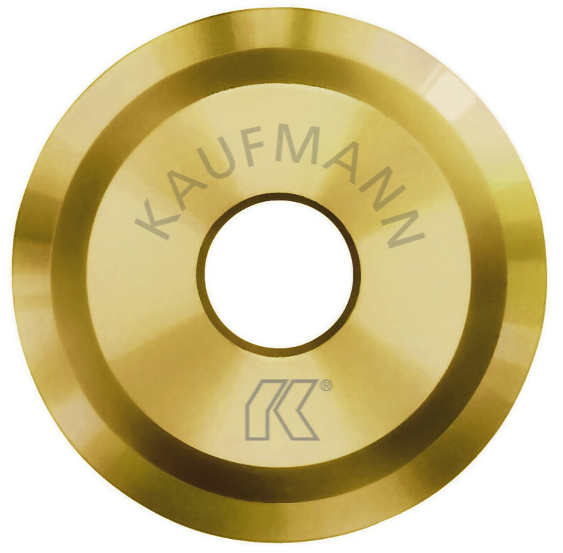 KAUFMANN Rezné koliesko PROFI na rezačky TopLine TiN (zlaté) (Ref: 10.980.25) KAUFMANN Rezné koliesko PROFI na rezačky TopLine TiN (zlaté) (Ref: 10.980.25)