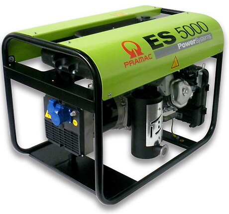 Jednofázová elektrocentrála Pramac ES5000 AVR - 4,6 kW (Ref: PE402SH100D)