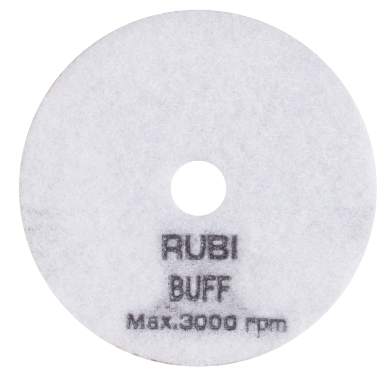 Flexibilný diamantový leštiaci kotúč RUBI BUFF 100 mm pre suché leštenie (Ref: 62977)