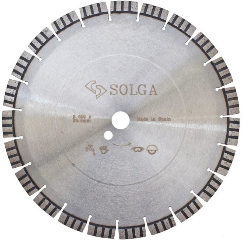 Diamantový kotúč SOLGA Universal TURBO SWIFT-SOFT 350/25,4 (Ref: 231S7350)